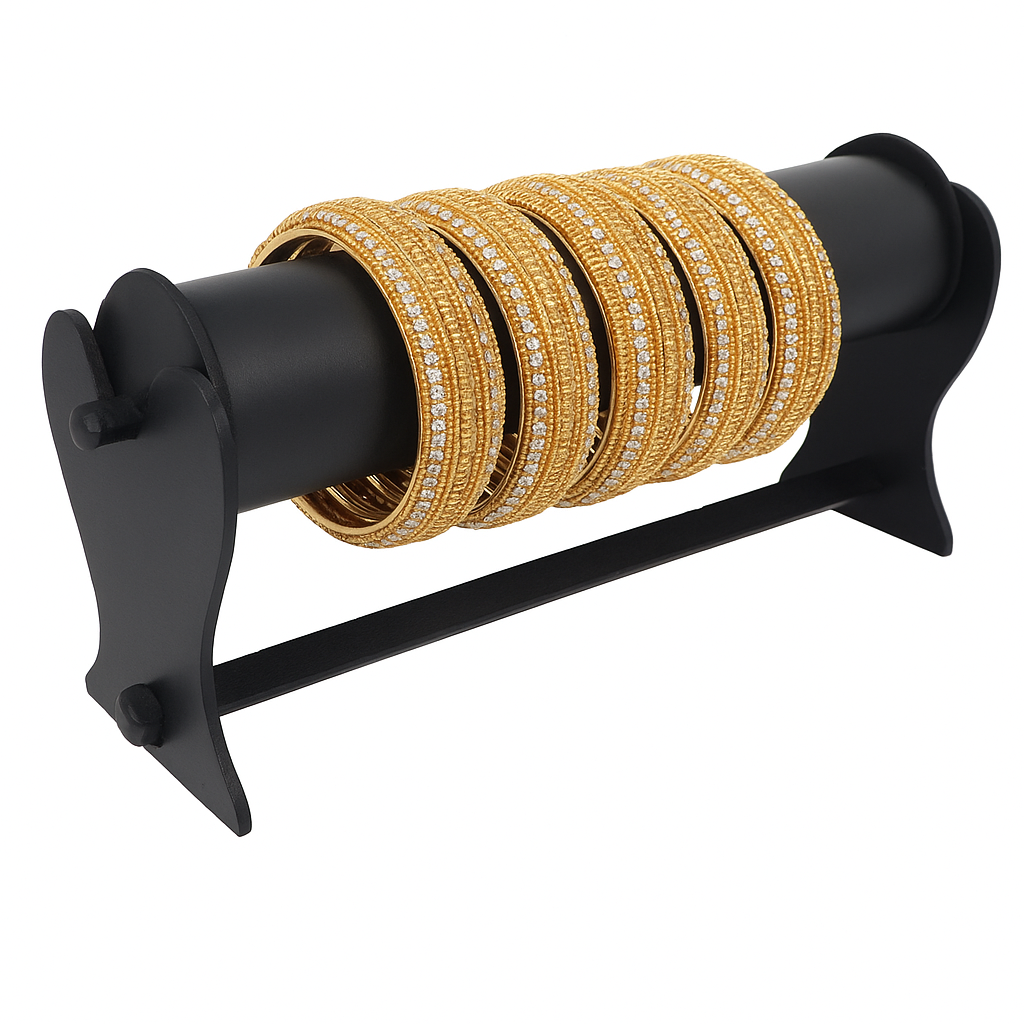 1 Roll Bangle Stand – Jewelry Display Holder for Bangles & Bracelets pack of 2
