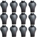 8-Inch Black Acrylic Necklace Stand (No. 27) – Jewelry Display Holder pack of 12