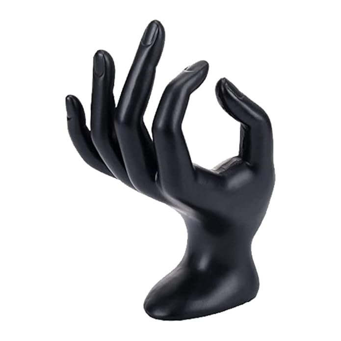 OK Hand Jewelry Display Stand – Premium Ring & Bracelet Display Holder pack of 2 hand