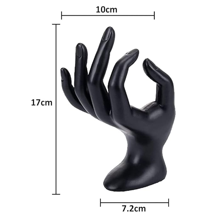 OK Hand Jewelry Display Stand – Premium Ring & Bracelet Display Holder pack of 2 hand