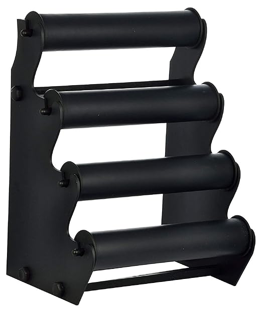 4 Roll Bangle Stand – Premium Jewelry Display Holder for Bangles, Bracelets & Watches