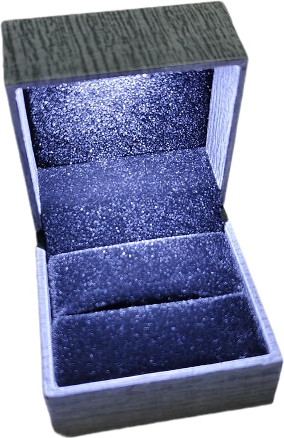 LED Light Ring Box – Premium Illuminated Jewelry Gift & Display Case