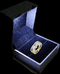 LED Light Ring Box – Premium Illuminated Jewelry Gift & Display Case