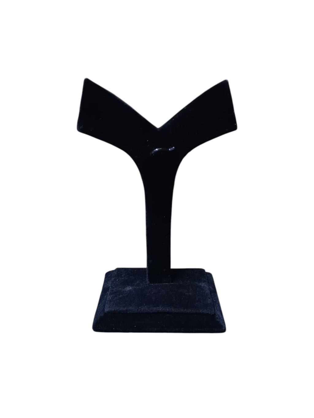 Y Shape Earring Display Stand – Velvet Jewelry Display Holder for Earrings