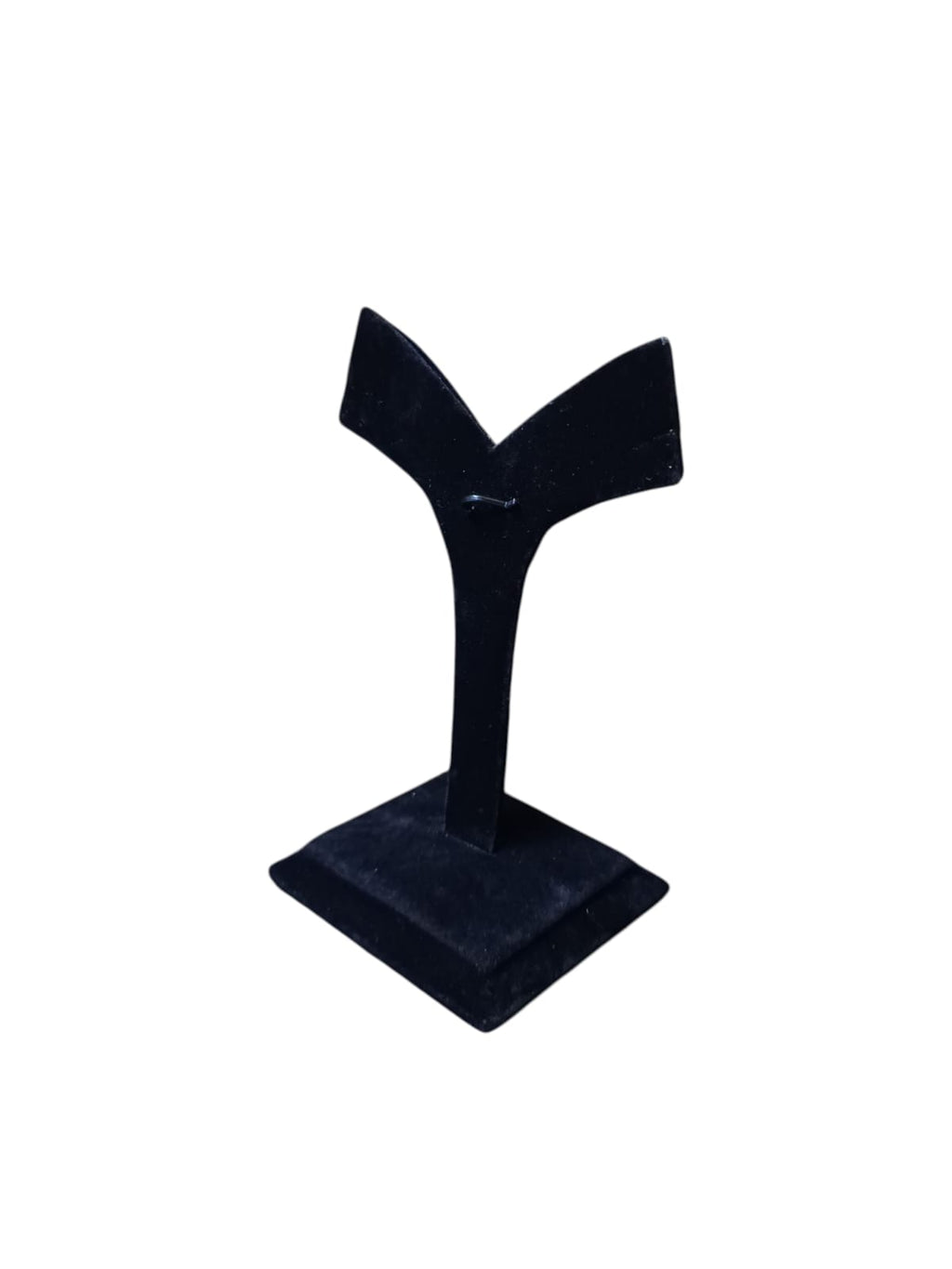 Y Shape Earring Display Stand – Velvet Jewelry Display Holder for Earrings
