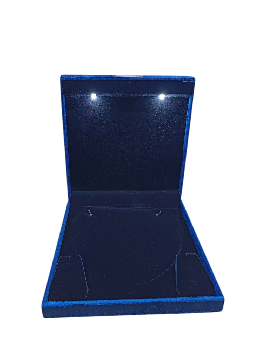 LED Half Set Jewelry Display Box – Premium Necklace & Earring Presentation Case