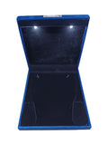 LED Half Set Jewelry Display Box – Premium Necklace & Earring Presentation Case