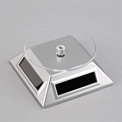 360° Rotating Solar Machine display anything – Silver Color